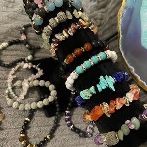 Ihandmade gemstone bracelets
